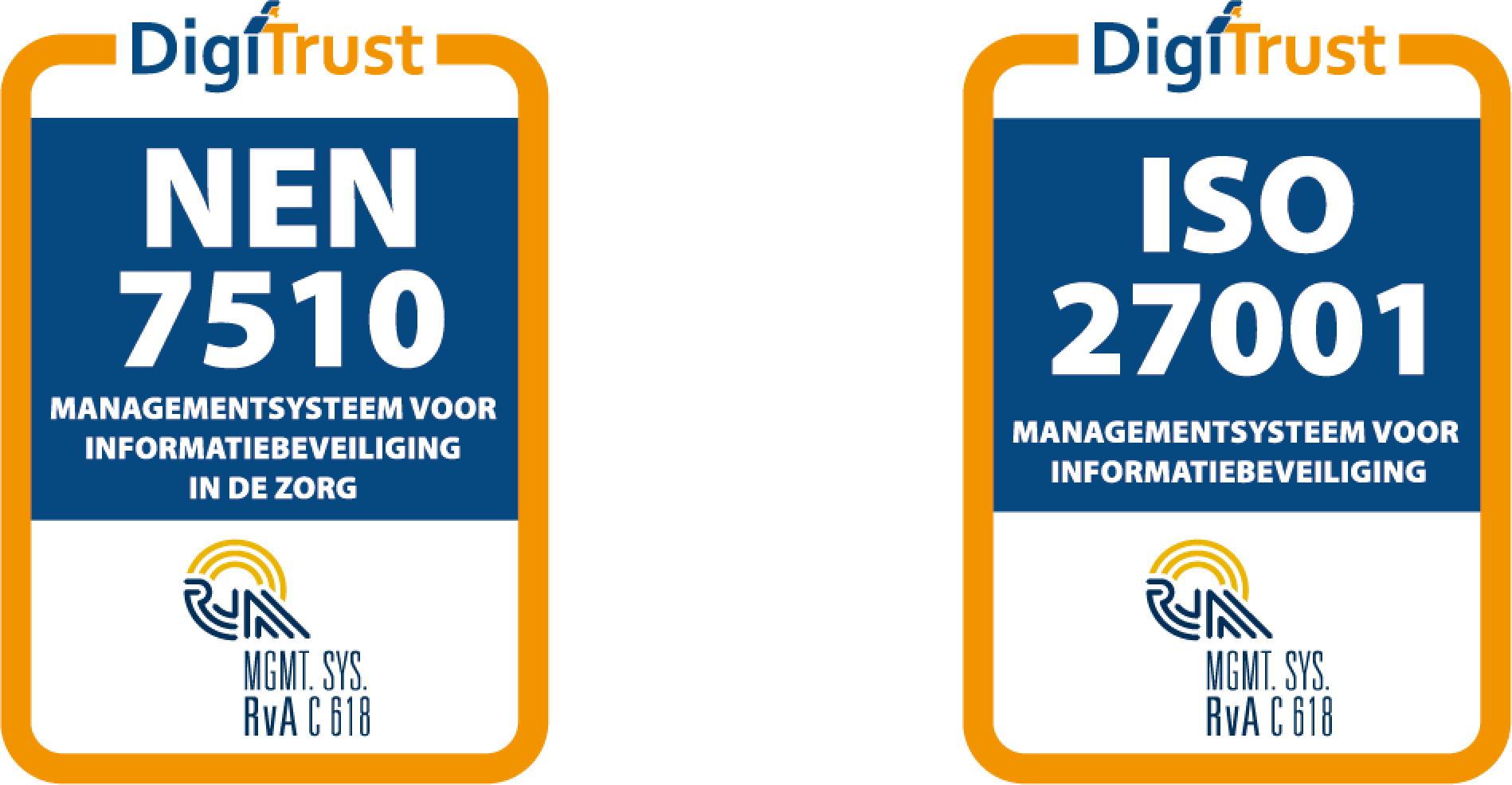 NEN7510 en ISO27001 certificering